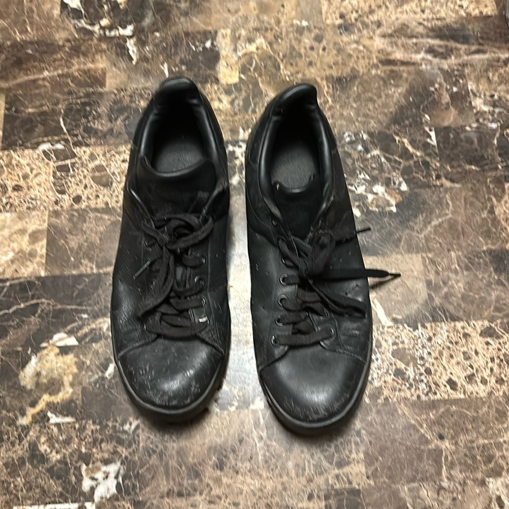 Original adidas black Stan smith size 11